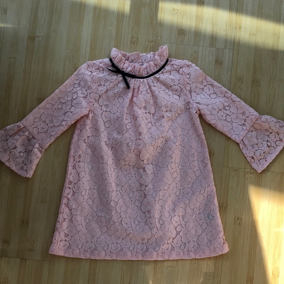Janie and Jack Other - Girls Janie and Jack Girls Pink Lace Dress